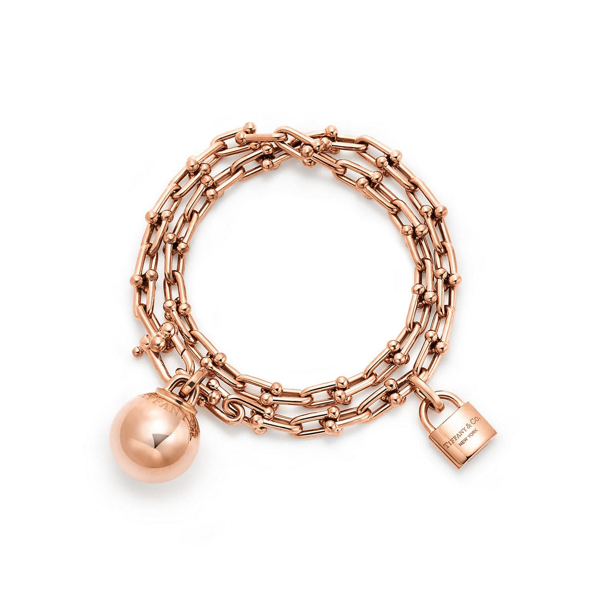 18K Tiffany HardWear Small Wrap Bracelet